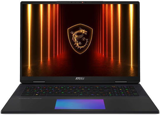 msi titan 18 hx ai a2xwjg 18" uhd 120hz (ultra 9 285hx/64gb/6tb ssd/geforce rtx 5090/w11 pro) (us keyboard)